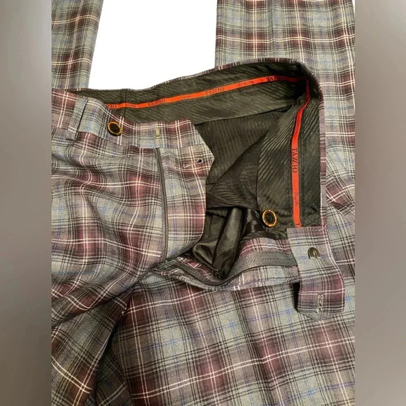 Men’s Bespoke Tazzio Skinny Fit Plaid Two Piece Suit - Picture 13 of 16